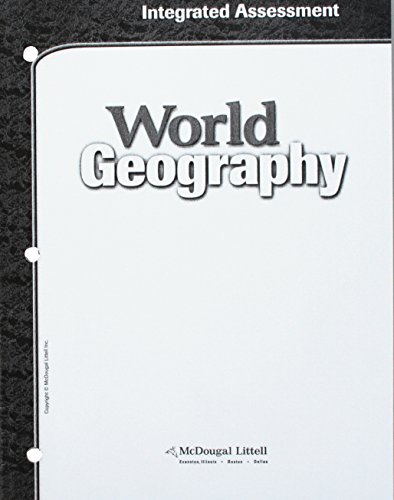 9780618154913: World Geography Integrated Assessment Grades 9-12