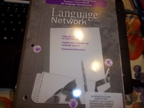 Imagen de archivo de McDougal Littell Language Network: English Learners/SAE:Teacher Sourcebook for Language Development Grades 6-8 a la venta por BookHolders