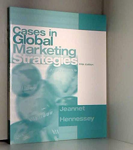 9780618159482: Cases in Global Marketing Strategies