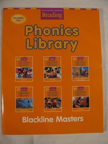 9780618161713: Houghton Mifflin Reading: The Nation's Choice California: Phonics Library Blackline Masters Grade 2