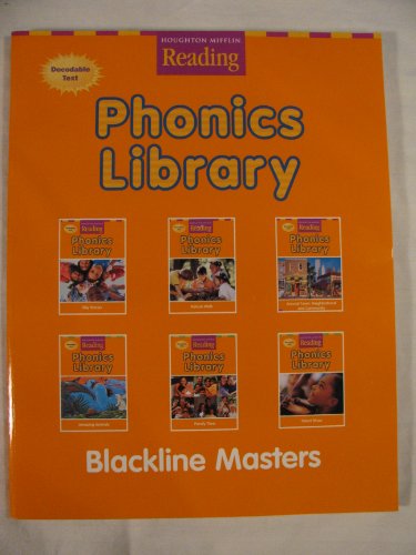 Stock image for Houghton Mifflin Reading: The Nation's Choice California: Phonics Library Blackline Masters Grade 2 for sale by Better World Books