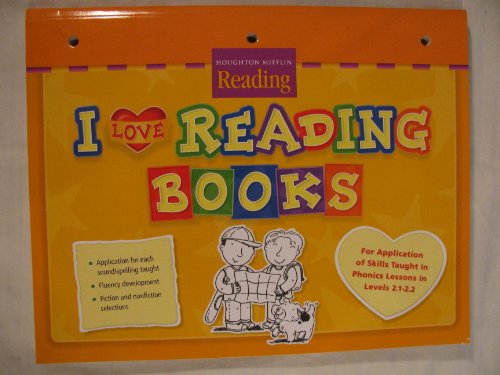 9780618162826: Houghton Mifflin Reading: I love Reading Books, Level 2.1 - 2.2 (Houghton Mifflin Reading: The Nation's Choice)