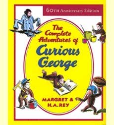9780618164936: The Complete Adventures of Curious George: 60th Anniversary Edition Display