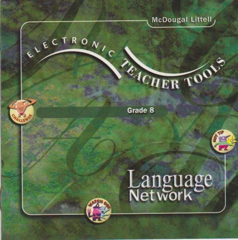 9780618166565: Language Network: Electronic Teacher Tools CD-ROM Grade 8;Language Network (McDougal Littell Language Network)