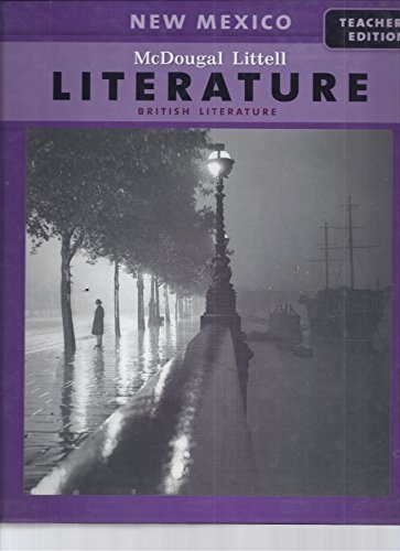 Stock image for The Language of Literature British Literature McDougal Littell for sale by Allied Book Company Inc.