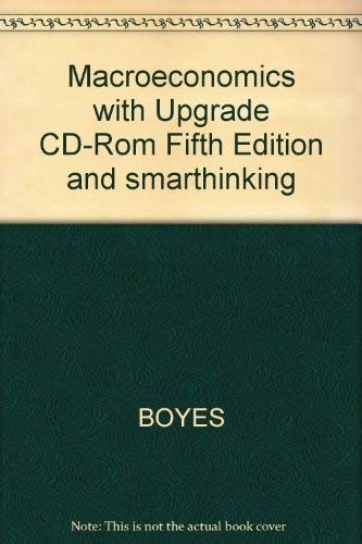 9780618171354: Macroeconomics With Upgrade Cd-rom, Fifth Edition And Smarthinking