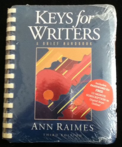 Keys for Writers with Web and Digital CD-Rom, Third Edition and Smarthinking (9780618171446) by [???]
