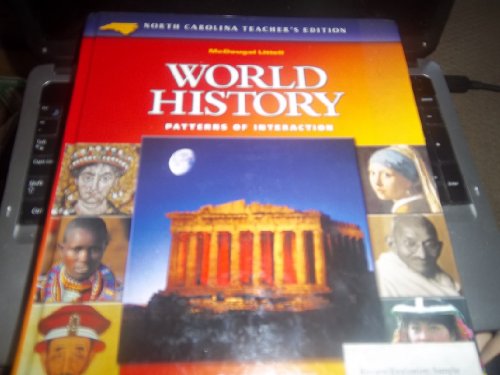 Immagine dell'editore per McDougal Littell World History: Patterns of Interaction North Carolina: Teacher s Edition Grades 9-12 2003 venduto da ThriftBooks-Atlanta