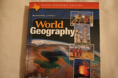 Beispielbild fr McDougal Littell World Geography Texas: Teacher Edition Grades 9-12 2003 zum Verkauf von HPB-Red