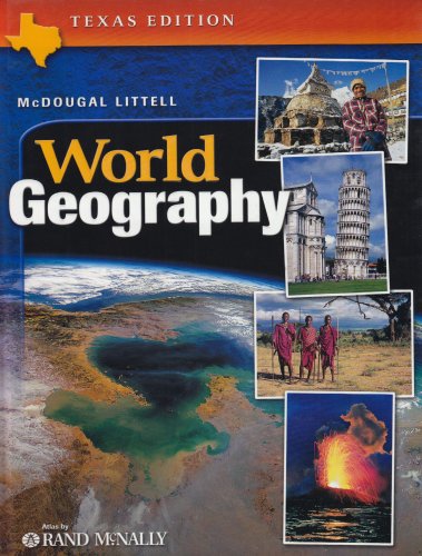 Stock image for World Geography: Texas Edition for sale by Hawking Books