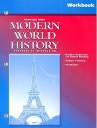 Stock image for McDougal Littell World History: Patterns of Interaction: Reading Study Guide Grades 9-12 Modern World History for sale by Wonder Book