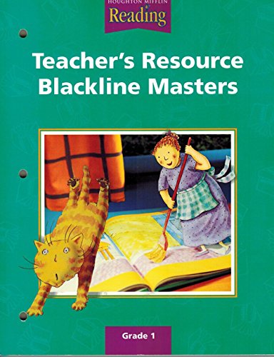 Beispielbild fr Houghton Mifflin Reading: The Nation's Choice California: Teacher's Resource Blackline Masters Grade 1 zum Verkauf von SecondSale