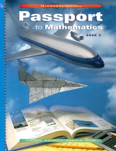 9780618185993: Passport to Mathematics Book 2, Grade 7: Mcdougal Littell Passports