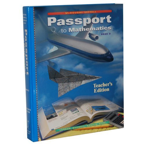 9780618186013: Title: Passport to Mathematics Book 2 Teachers Edition 20