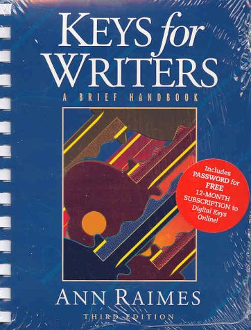 9780618192076: Keys for Writers: A Brief Handbook