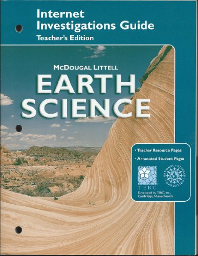 Stock image for Earth Science (Internet Investigations Guide Teacher's Edition, #2-01617. for sale by Nationwide_Text