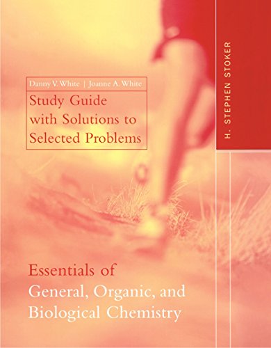 Stock image for Study Guide : Used with . Stoker-Essentials of General, Organic, and Biological Chemistry for sale by Better World Books