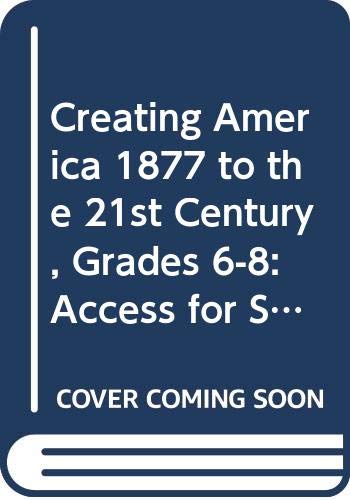 Stock image for Mcdougal Littell Creating America: Access For Students Acquiring English: Spanish Translations Grade ; 9780618194049 ; 0618194045 for sale by APlus Textbooks