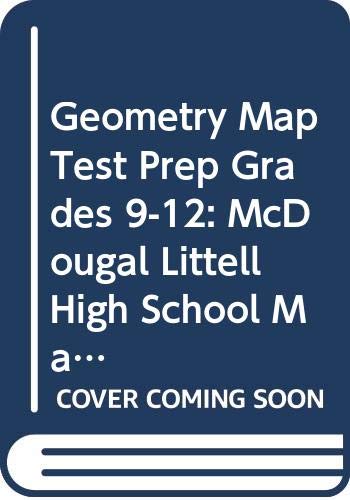 Stock image for McDougal Littell High School Math Missouri: MAP Test Prep Geometry for sale by HPB-Red
