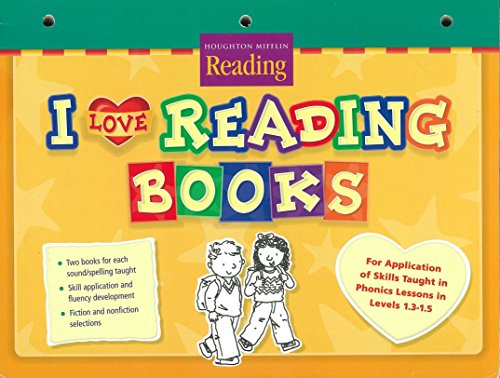Tate Love Read Take Home Book Ca, 5pk Level 1.3: Houghton Mifflin the Nation's Choice (9780618210169) by Read