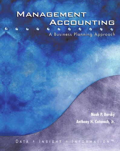 Stock image for Management Accounting: A Business Planning Approach for sale by ThriftBooks-Atlanta