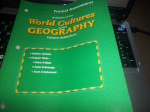 Stock image for McDougal Littell World Cultures and Geography Formal Assessment. (Paperback) for sale by Booksavers of MD