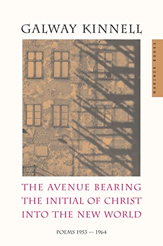 Beispielbild fr The Avenue Bearing the Initial of Christ into the New World: Poems: 1953-1964 zum Verkauf von Best and Fastest Books