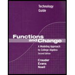 Beispielbild fr Functions And Change Graphing Calculator Keystroke Guide Second Edition zum Verkauf von The Book Cellar, LLC