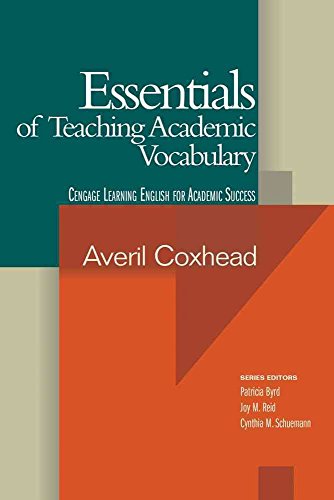 Beispielbild fr Essentials of Teaching Academic Vocabulary zum Verkauf von SecondSale