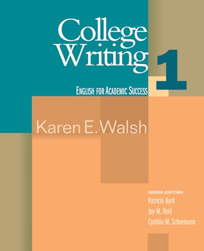 Stock image for College Writing 1 English for Academic Success for sale by SecondSale