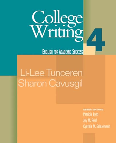 Imagen de archivo de College Writing 4 : English for Academic Success a la venta por Better World Books