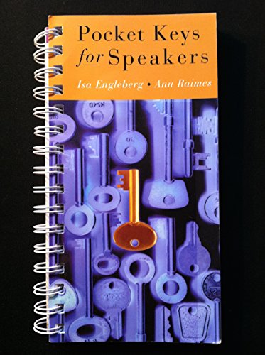Beispielbild fr Pocket Keys for Speakers zum Verkauf von Wonder Book
