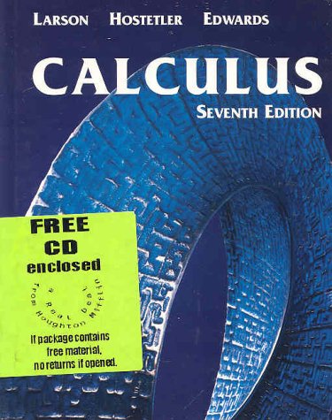 9780618239726: Calculus + Free CD
