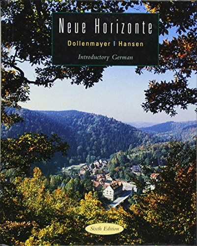 Stock image for Neue Horizonte 6th Ed for sale by Your Online Bookstore