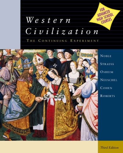 Imagen de archivo de Western Civilization: The Continuing Experiment, 3rd edition (for advanced high school courses) a la venta por HPB-Red