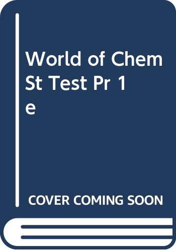 9780618249046: World of Chem St Test Pr 1e