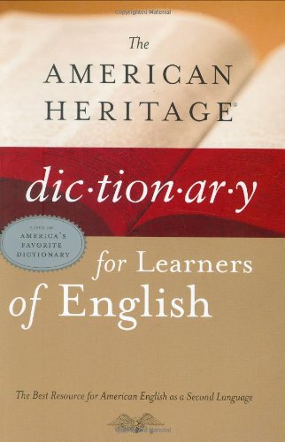Imagen de archivo de The American Heritage Dictionary for Learners of English a la venta por Orion Tech