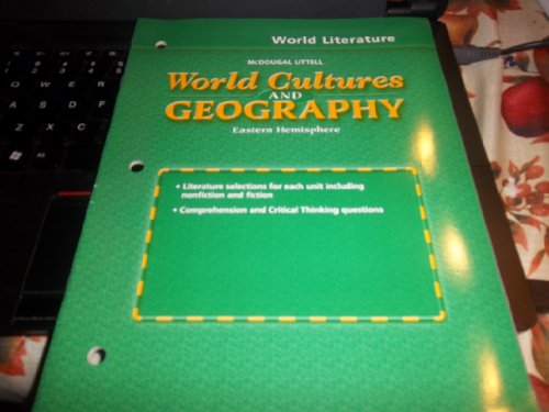 9780618253517: World Literature, Eastern Hemisphere (World Cultur