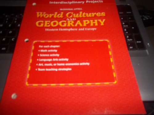 Stock image for WORLD CULTURES AND GEOGRAPHY: Interdisciplinary Projects (Western Hemisphere and Europe) for sale by Nationwide_Text