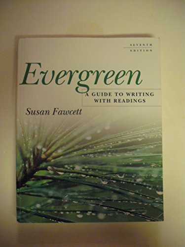 Beispielbild fr Evergreen : A Guide to Writing with Readings zum Verkauf von Better World Books