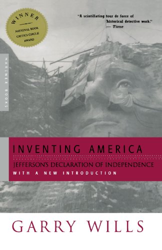 Stock image for Inventing America : Jefferson's Declaration of Independence for sale by Better World Books