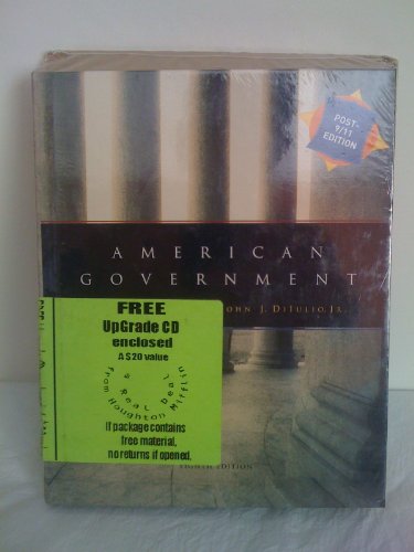 American Government: Institutions and Policies (9780618259335) by James Q. Wilson; John J. DiIulio Jr.