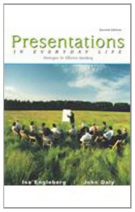Stock image for Presentations in Everyday Life : Strategies for Effective Speaking for sale by Better World Books