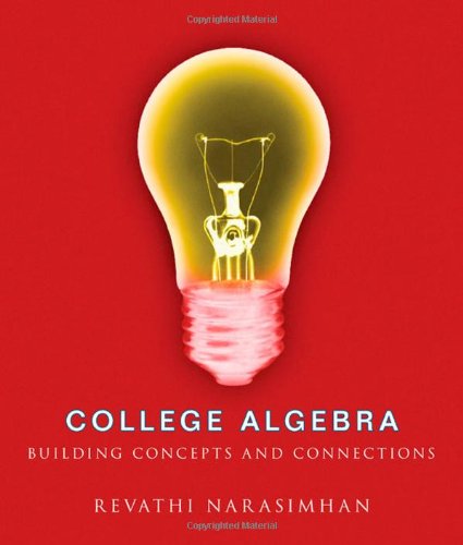 9780618260355: College Algebra: Building Concepts and Connections