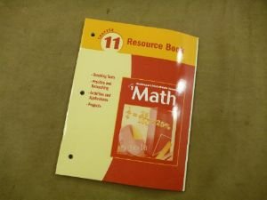 Stock image for McDougal Littell Middle School Math, Course 1: Resource Book Chapter 11 for sale by Nationwide_Text