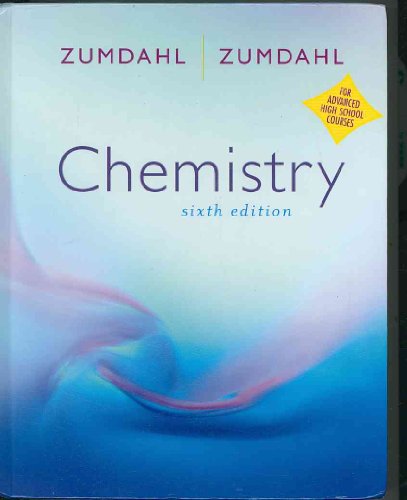 Stock image for Chemistry for sale by Better World Books