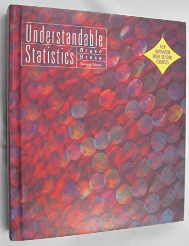 Beispielbild fr Understandable Statistics : Advanced Placement Edition zum Verkauf von Better World Books