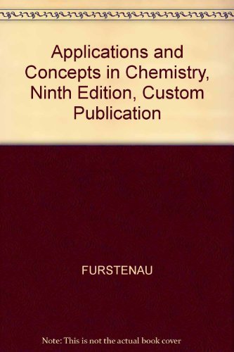 Beispielbild fr Applications & Concepts in Chemistry zum Verkauf von Sandi's Bookshelf