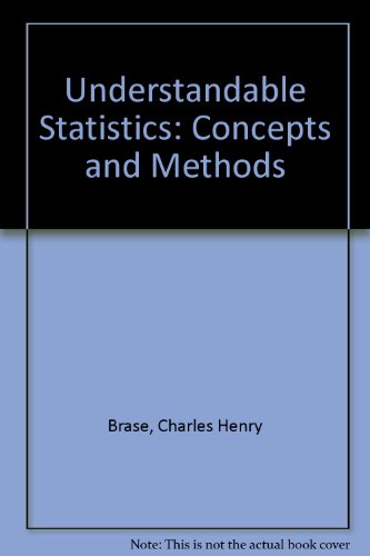 9780618266746: Understandable Statistics: Concepts and Methods