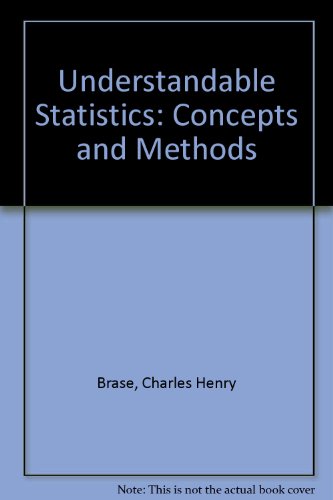 Stock image for Understandable Statistics: Concepts And Methods ; 9780618266746 ; 0618266747 for sale by APlus Textbooks